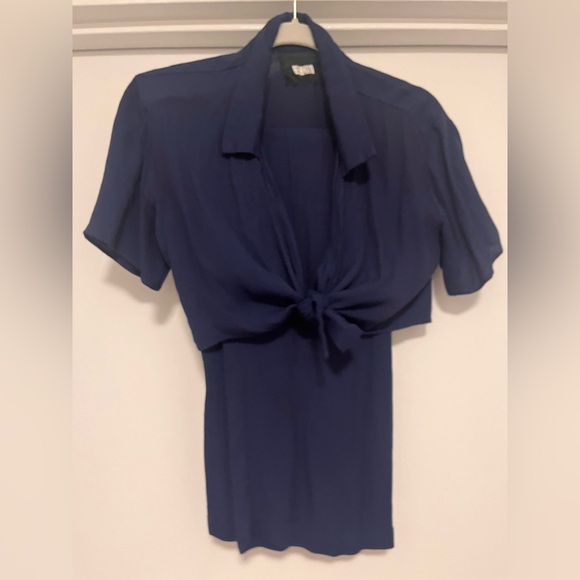 Navy Reformation pant set - Picture 2 of 4